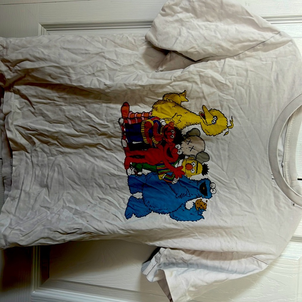 Kaws x uniqlo shirt